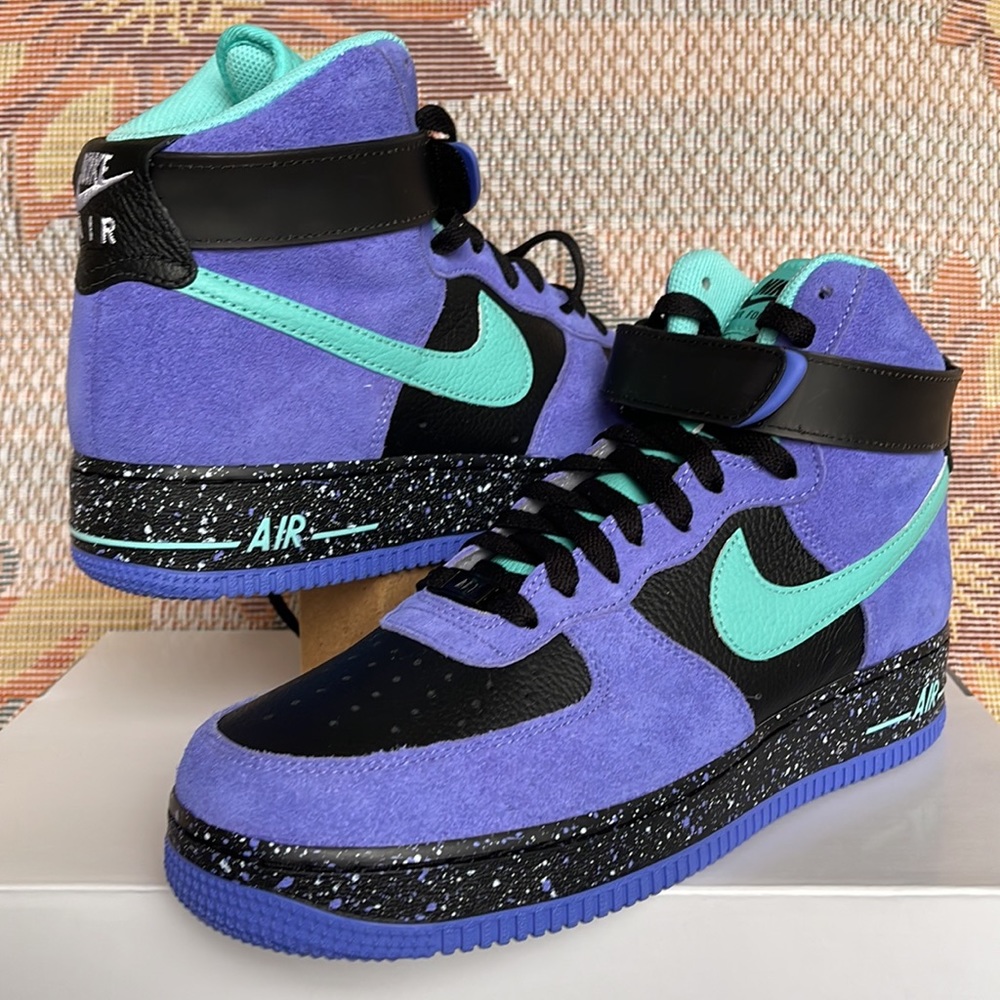 Nike Air Force 1 Mid Custom WMNS sneakers - Platforms - Picture 9 of 16